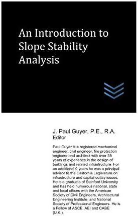 Buy An Introduction to Slope Stability Analysis (Geotechnical ...