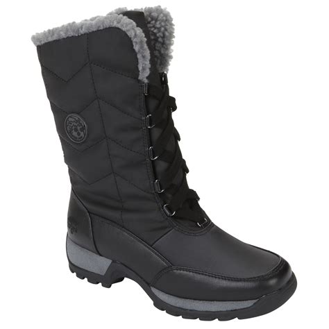 Totes Women's Winter Weather Snow Boot Rhonda - Black - Shoes - Women's ...