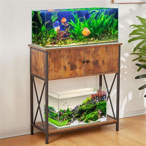 LAQUAL 20-29 Gallon Aquarium Stand with Cabinet Instruction Manual