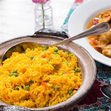 Easy Yellow Spanish Rice (Arroz Amarillo) Recipe / Video - Eat Simple Food