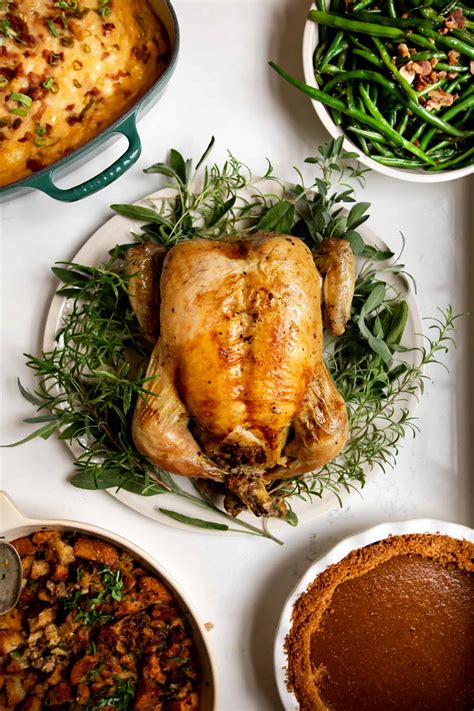 Thanksgiving Chicken with Sage and Rosemary - Chef Sous Chef