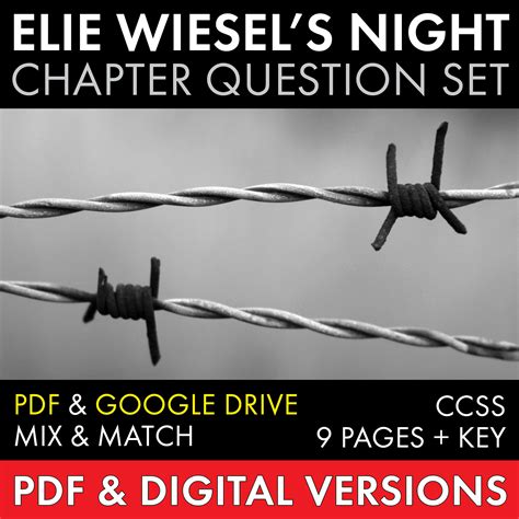 Free night wiesel worksheet, Download Free night wiesel worksheet png ...