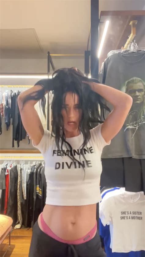 Katy Perry goes braless under revealing cutout dress as she struts at Vogue World Paris show ...