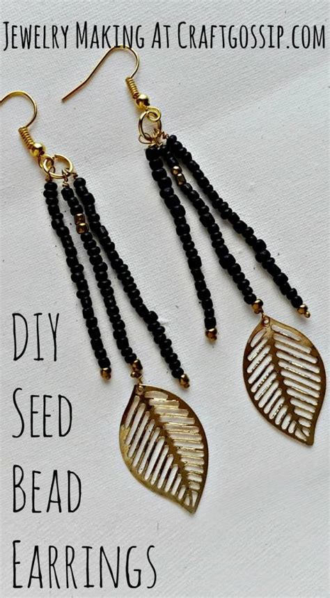 Image result for Seed Bead Earring Projects Tutorial