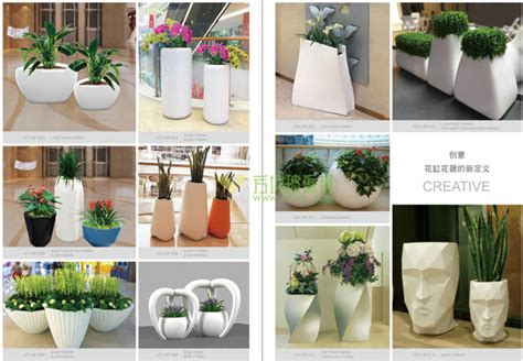 【批发】玻璃钢花槽、长方形花盆花槽 - 庞鸿庆 - 景观花钵容器供应 - 园林资材网
