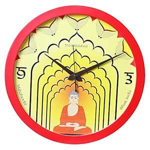 Buy Toshakhana 1 Wall Clock Glass Large Buddha Bihar India Online at ...