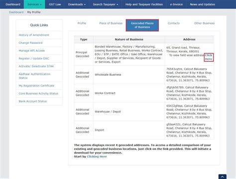 My Account - View User Profile