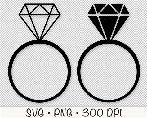 Wedding Ring Vector Png