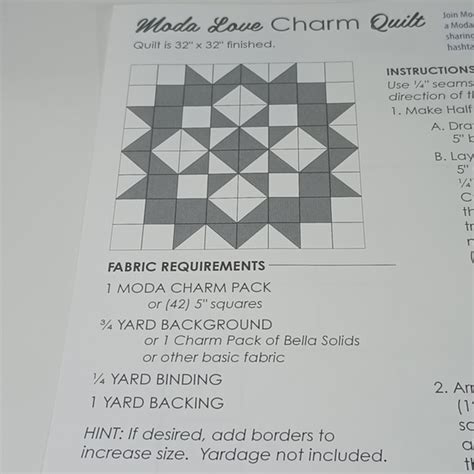 Moda Charm Pack Projects 的图像结果