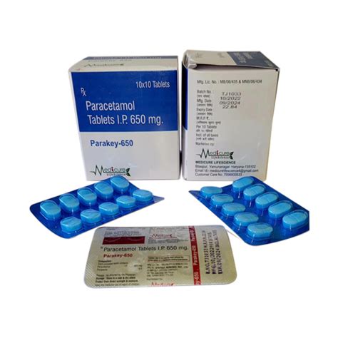 PARAKEY-650 Tablets Medicure lifesciences