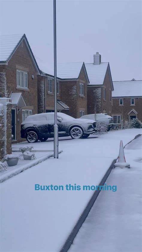 Snow in Buxton this morning ️ | Severe Weather Updates | Facebook
