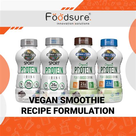 Plant-Based Milk Recipe Formulation | Foodsure