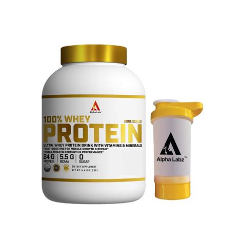 Alpha Labz Whey Protein Supplement - 100% Whey Protein | Post Workout ...