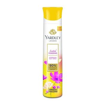 Yardley London Scottish Meadows Refreshing Body Spray| Daffodil & Ylang ...