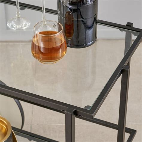 Buy Amsterdam Serving Trolley - Black from Home Centre at just INR 19998.0