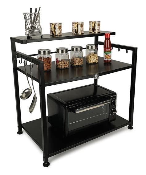 Design Tech Metal Microwave Stand & OTG Stand For Kitchen Stand Counter ...