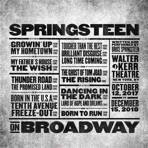 Image result for Springsteen on Broadway Review