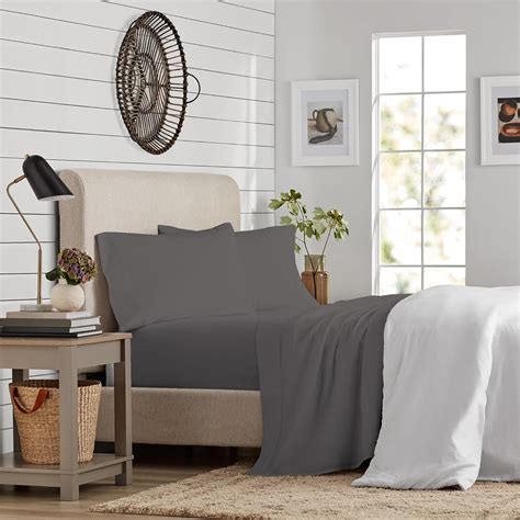 Amazon.com: Color Sense King Size Bed Sheet Set, All Season Ultra Soft ...