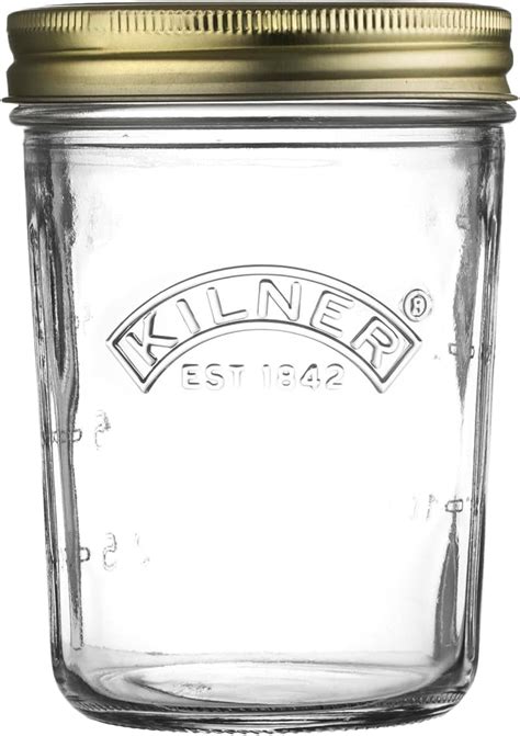 Kilner - 25.496 Glass Ctop Round Jar, 125Ml (Clear) : Amazon.in: Home ...
