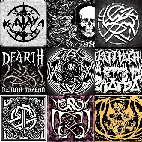 logo for a Scandinavian death metal band named Bloppie | Stable ...