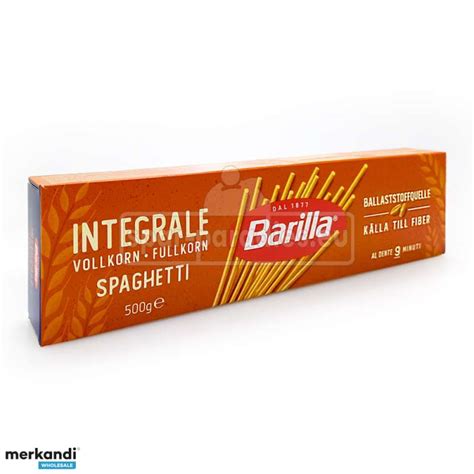 Barilla Spaghetti No.5 Integral Whole Grain, 500 g - Germany, New - The ...