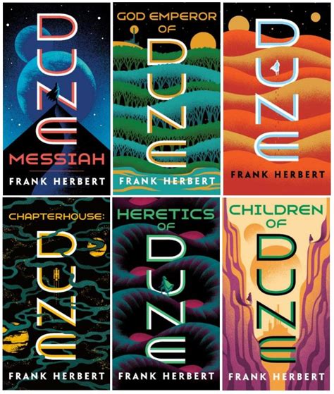 Complete Dune Series Set ( 6 Books ) Dune; Dune Messiah; Children of ...