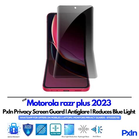 Privacy Screen Guard for Motorola razr plus 2023 Mobile | No.1