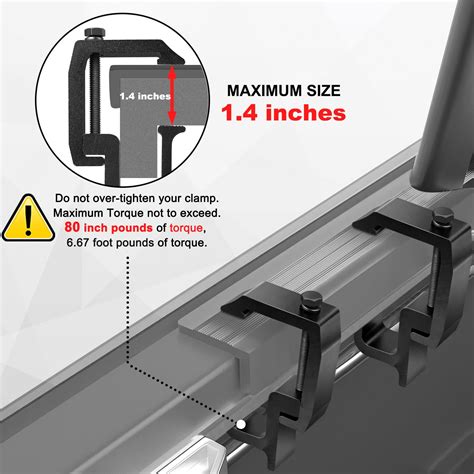 Snapklik.com : Moveland Upgraded 6 PCS Truck Cap Clamps - Heavy Duty Truck Cap Clamps - More ...