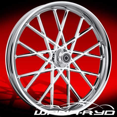 LA Lace Polished 23 X 3.75 Wheel Metalsport - WanaRyd Motorcycle