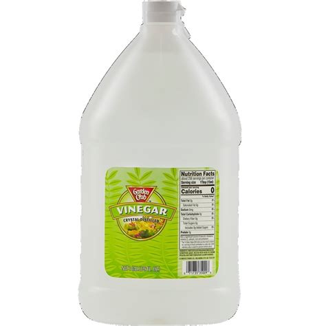 Garden Club Crystal Distilled Vinegar, 1 Gallon (128 Fluid Ounce ...