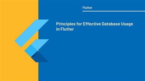 Image result for How Flutter Can Connect with Database