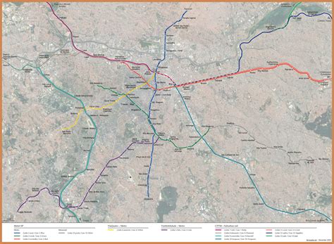 Railway Maps of Brazil | São Paulo - railway map of brazil