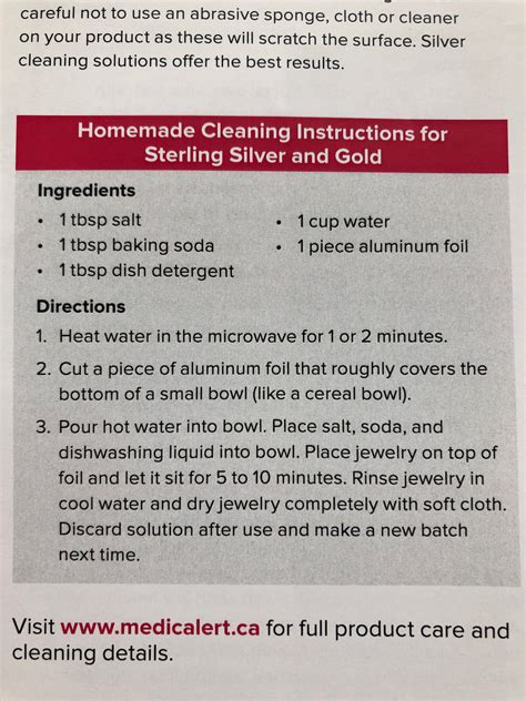 Homemade Silver Cleaning Solution | Home silver cleaning guide, Instant ...