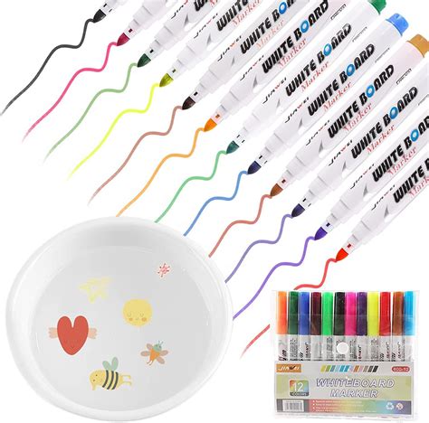 Buy 12 Colors Magical Floating Ink Pen, Magical Water Painting Pen ...
