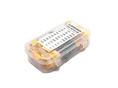 Prakti Resistor Box (Assortment of 150 Resistors and 30 Values)1/4Watt ...