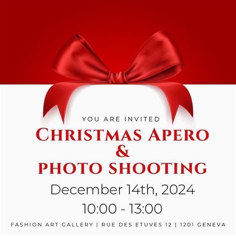 Christmas Apero & Photo Shooting at Christmas Market of Geneva, Rue des ...