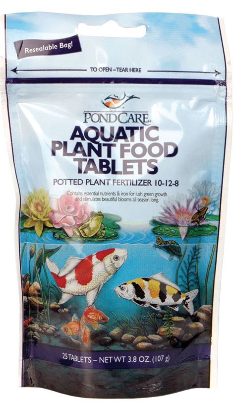 PondCare Aquatic Potted Plant Food Fertilizer (25 Tablets) : Amazon.in ...