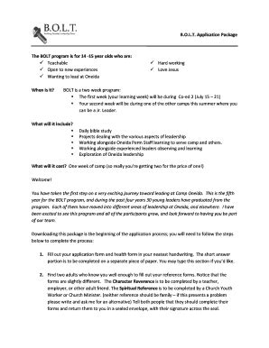 Bolt Application 的图像结果