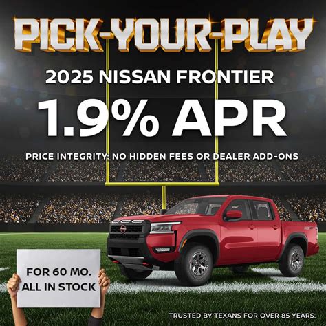 Monthly Specials | Cavender Nissan of Rockwall