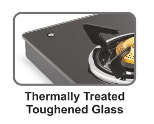 Satin 3 Burner Glass Manual Gas Stove Price in India | Vidiem