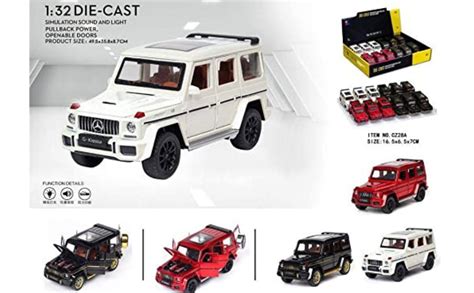 Kick Trick_Mercedes Benz G500 AMG Toy Car Model for Kids, Die-Cast with ...