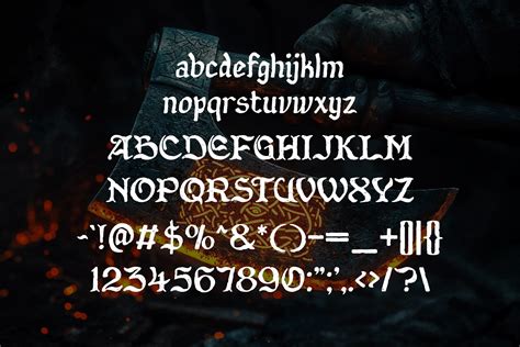 Elderscroll – A Middle Ages Inspired Typeface | HipFonts