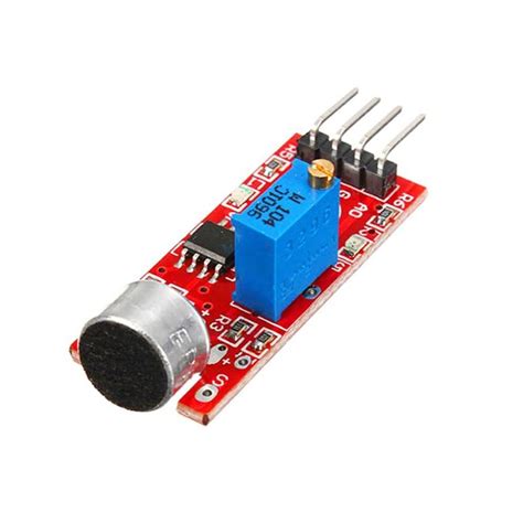 Sound Detection Sensor Module 4 pin LM393 for Intelligent Vehicle ...