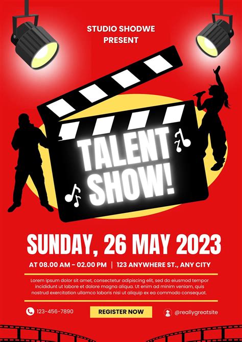 Talent Show Ideas Free And Customizable Talent Show Templates
