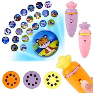 Zest 4 Toyz 2 in 1 Carrot Shape Projector and Flashlight Toy for Kids ...