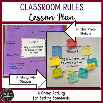 Image result for Classroom Rules in Lesson Plan