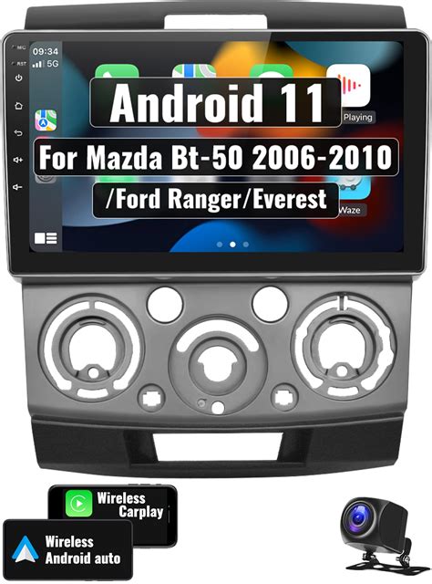 Buy Android 11 Car Stereo for Mazda Bt-50 2006-2010/Ford Ranger/Everest ...