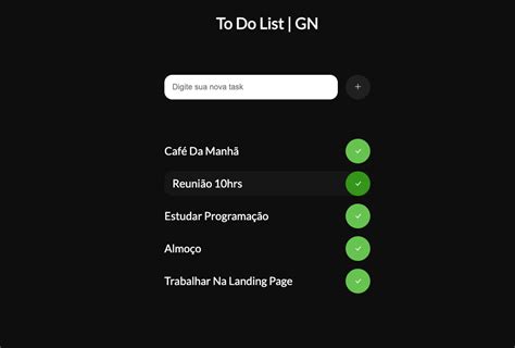 TP Do List JavaScript 的图像结果