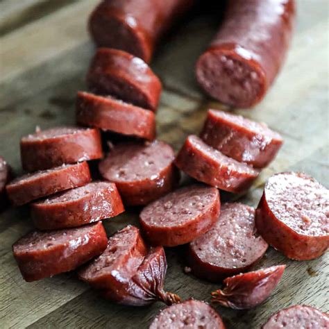 EASY Traeger Smoked Kielbasa Sausage Recipe - Sip Bite Go