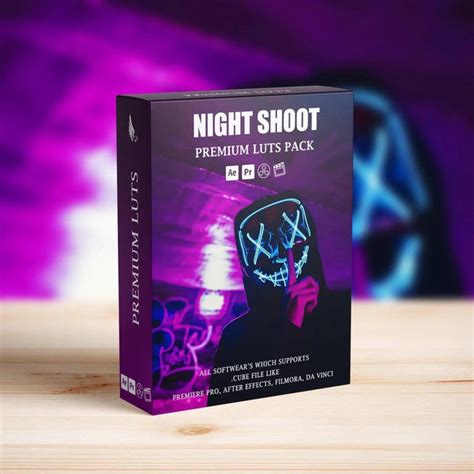Cinematic Night Color Grading LUTs Pack | Professional Video LUTs for ...